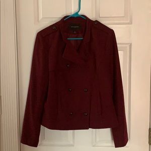 Banana Republic Maroon Jacket Size 10